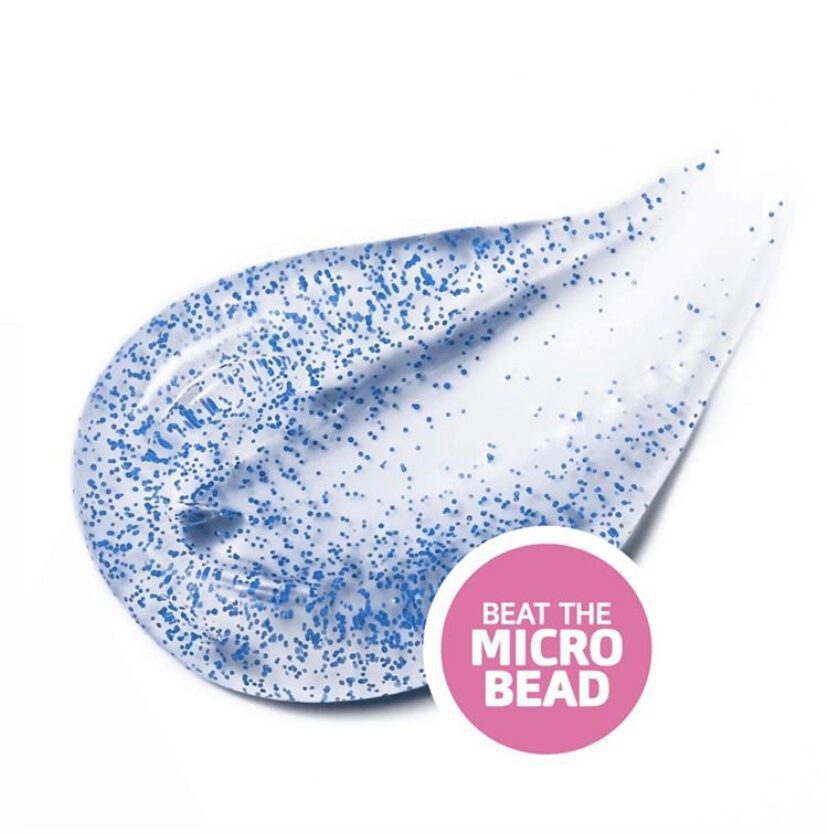 No microplastics- beat the microbead